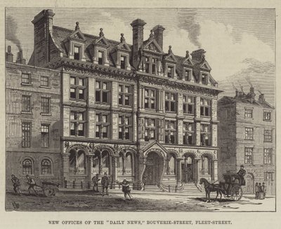 Nuevas oficinas del Daily News, Bouverie-Street, Fleet-Street de Frank Watkins